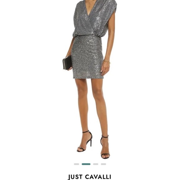 Just Cavalli NWT sequin Dress SZ6 (EU 42) - Picture 3 of 11